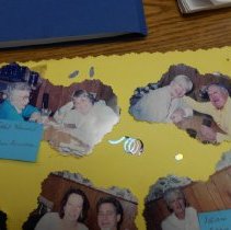 Flakey Cream Donut Shop Patrons