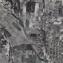 Aerial Photograph of Healdsburg 1956