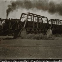 Train Trestle over Russian river
