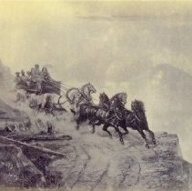 Clark Foss on Stagecoach