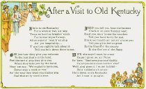 After a Visit to Old Kentucky