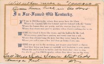 In Far-Famed Old Kentucky