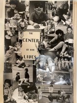 "The Center of Our Lives" photo collage of children at the JCC