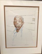 Portrait of Frank Smith at age 114 - 2024.5.1