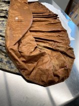 Blue Wedding Dress worn by
Wilhelmina Lucia Schuckman (1836-1911)