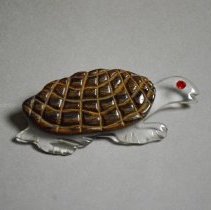 Front view of brooch