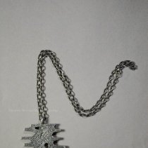 Back view of necklace