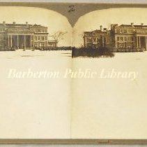 Front (west) side of the Barber mansion