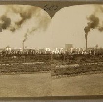 View of Akron-Barberton Beltline Railroad with Diamond Match Co.