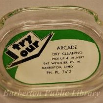 Arcade Dry Cleaning Ashtray