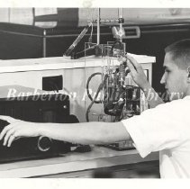 Joe Kulick in Hospital Laboratory