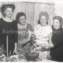 Ladies at Punch Bowl