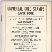 Marshall's Gold Stamps Book