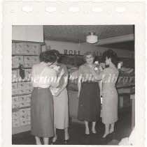 JC Penney Women Receiving Flowers