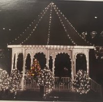 Gazebo at night