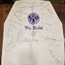 Kiwanis apron