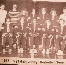 1988-1989 Girls Basketball