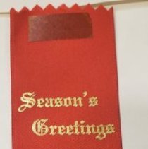 Holiday ribbon from BCH