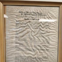 Contract for the sale of Lake Anna