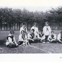 Basketball Team at Chevy Chase Seminary (1991.09.04b)
