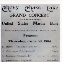 Program from Concert (2008.200.02)