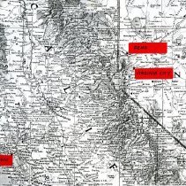 Map of Reno, Virginia City and San Francisco (1000.122.01a)