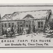 Brook Farm Tea House postcard (2007.32.18)