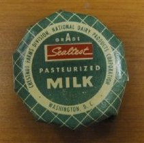 Sealtest paper milk bottle cap