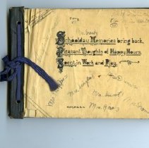 Powell autograph book