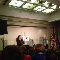 Mary Cliff and Peggy Seeger, CCHS event, March 15, 2014