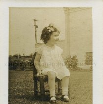 Toddler Alice with Bow in Hair
