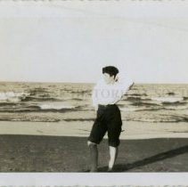 Alice during College on Beach