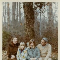 Alice and George with Their Daughters