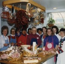 Alice with CCHS Board Preparing for 1991 Gala