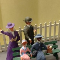 Waiting for the Chevy Chase Streetcar