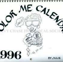 Color Me Calendar 1996