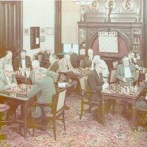 Union League of Philadelphia, Broad St. Building, 2nd floor, Members Playing Cards