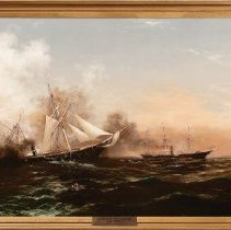 "Kearsarge and Alabama" by Xanthus Smith