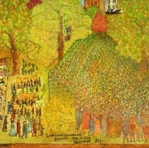 Painting of Lincoln-Douglas Debate, 1858