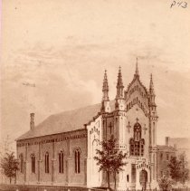 Quincy Unitarian Church, erected 1858