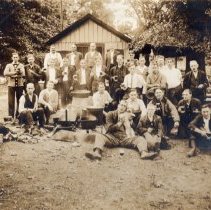 Unidentified Group of Men on River
