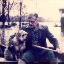 Ray Watson & dog Buttons