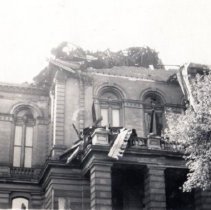 Courthouse damage from April 1945 Tornado