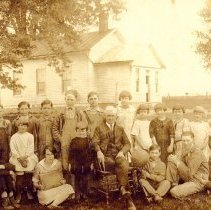 Craigtown School, 1924-25, Fall Creek Township