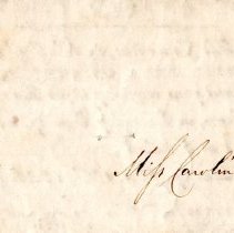 Invitations, Bachelors' Party, Quincy House, Dec. 31, [1846]