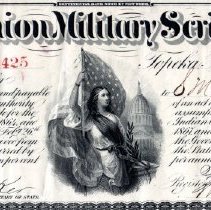 Union Military Scrip, $20 to S. M. Tschudy, #3425