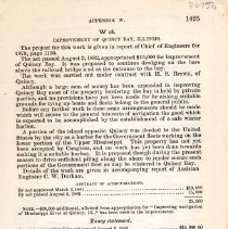 Improvement of Quincy Bay