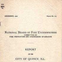 Report on the City of Quincy