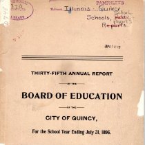 Thirty-fifth Annual Report, Board of Education