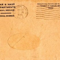 Leonard Stone to Mrs. Irvin Cox